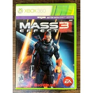 Mass Effect 3 (Microsoft Xbox 360, 2012) 2 Disc Set
